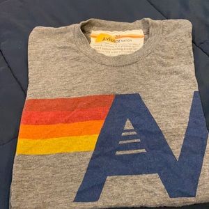 Aviator nation logo boyfriend tee